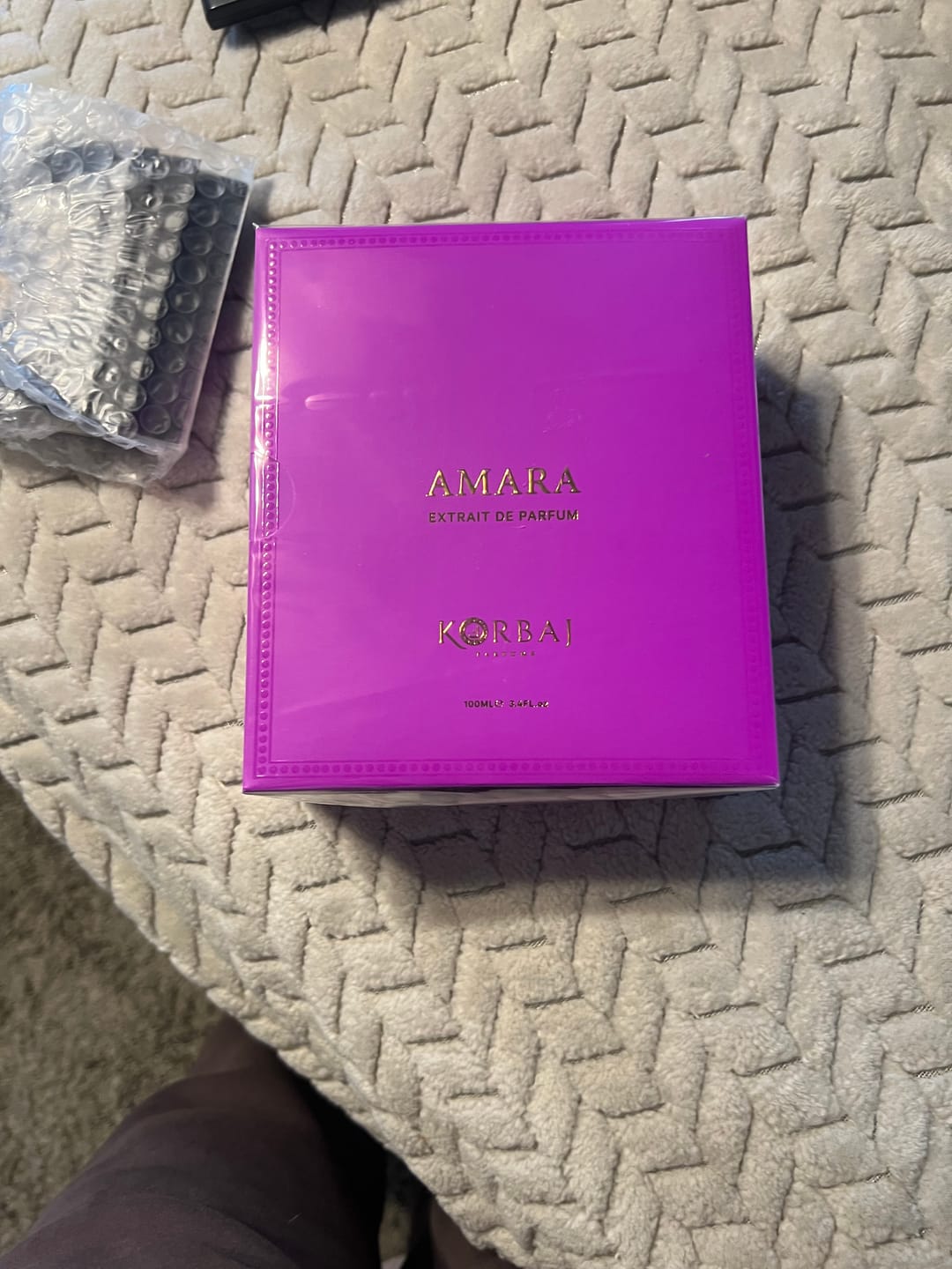 Customer photo review of Korbaj AMARA - Extrait de Parfum For Her 100ml