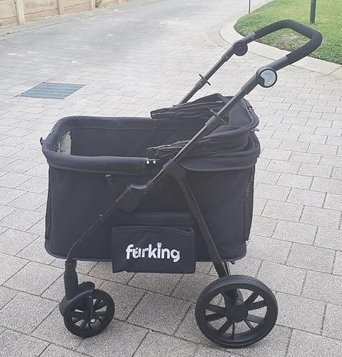 Customer photo review of Fur King Wagon - 30 kg Pet Pram