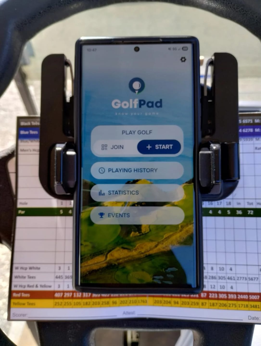 Customer photo review of APEX CADDIE