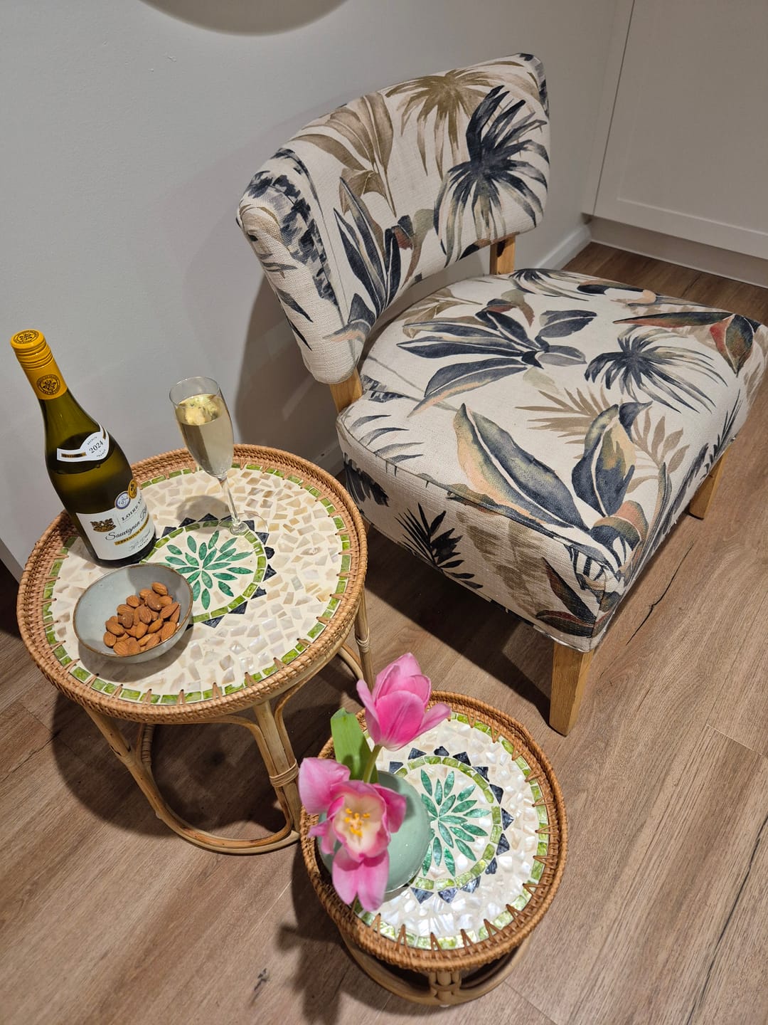 Customer photo review of Oasis Rattan Table