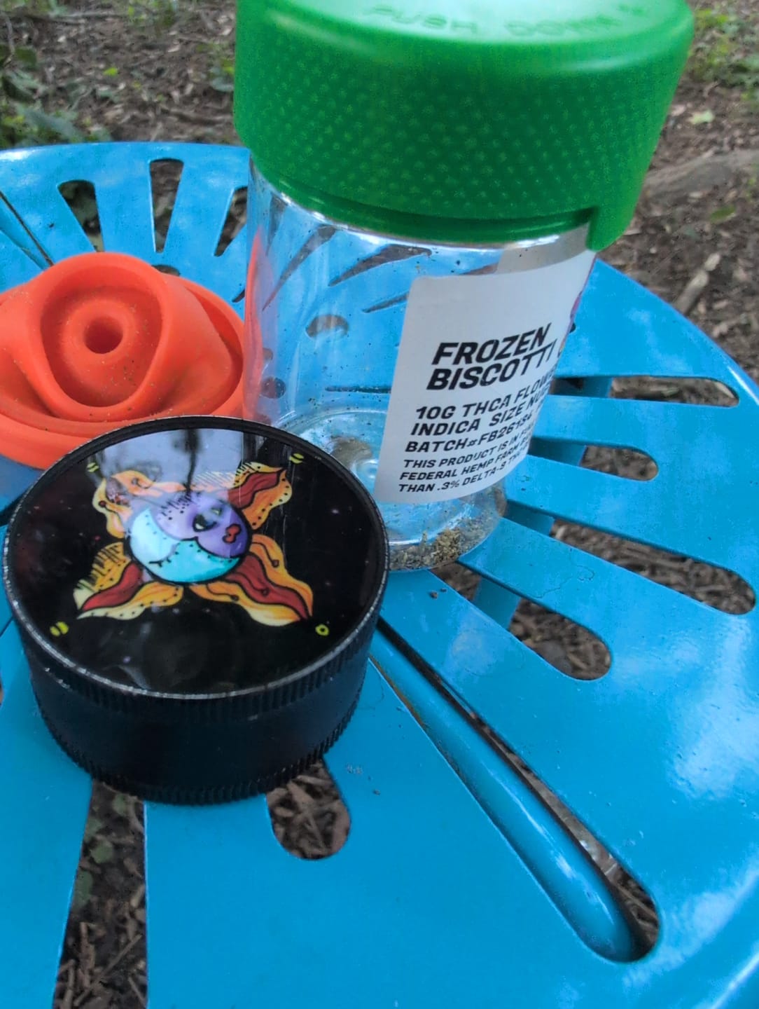 Customer photo review of Frozen Biscotti THCa Flower Indica 4K