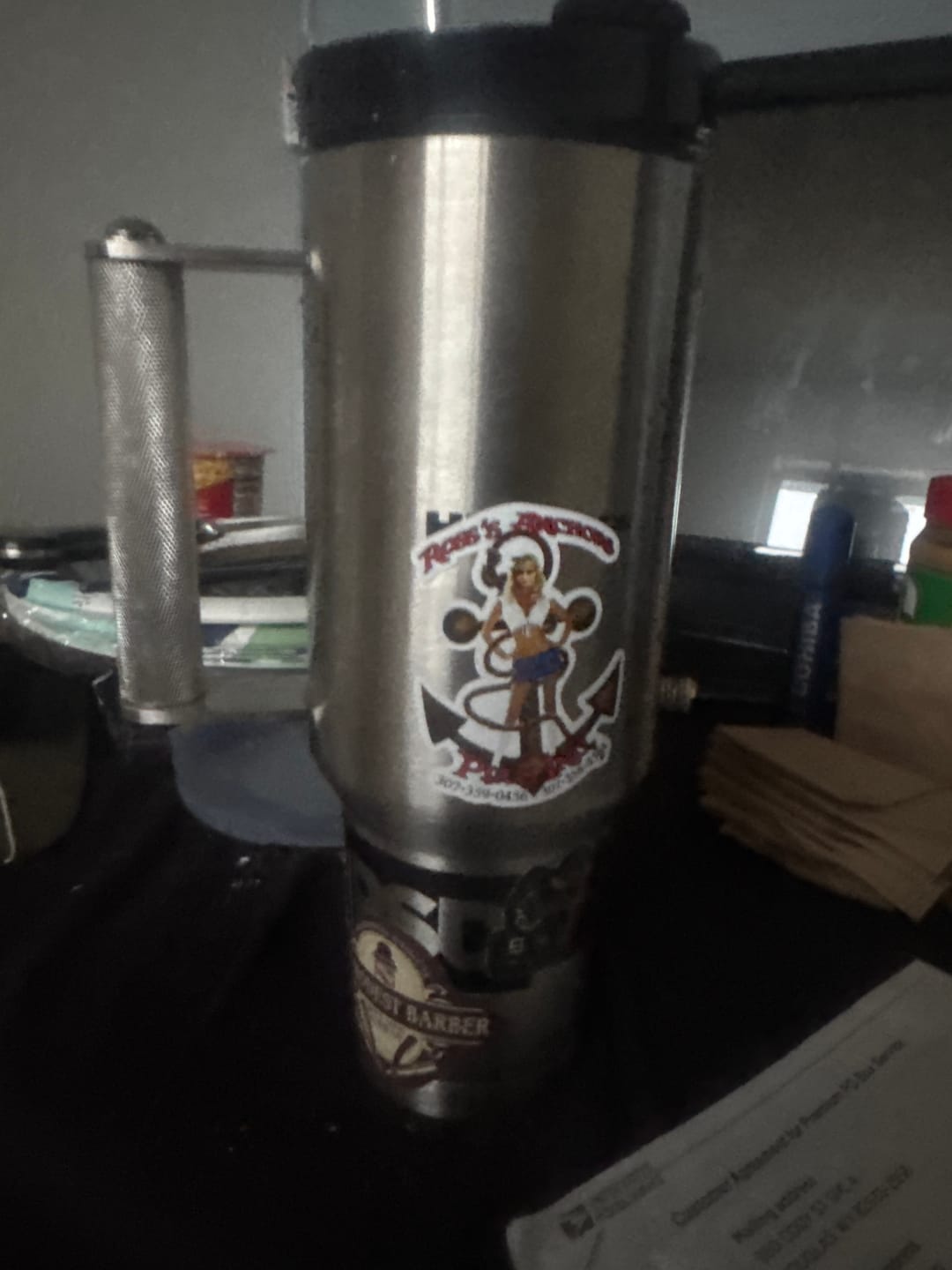 Customer photo review of HEAVY* Tumbler