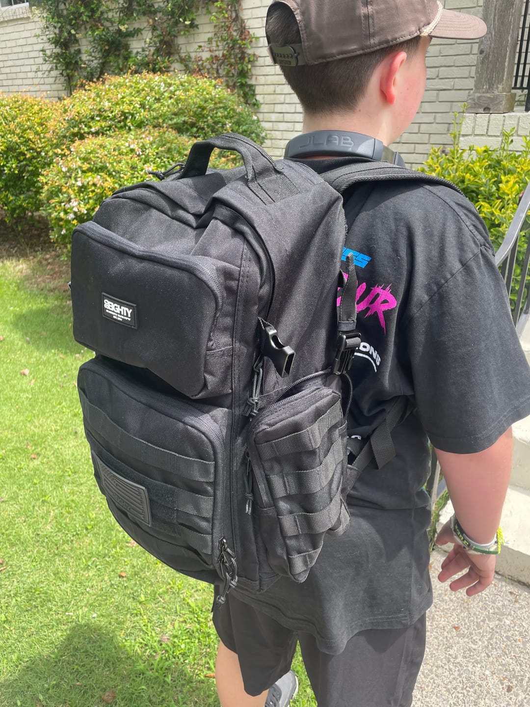 Customer photo review of 80Eighty® Commando Raven Backpack