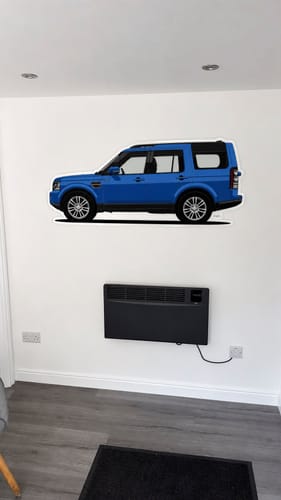 Customer photo review of Your Custom Car Acrylic Print Service