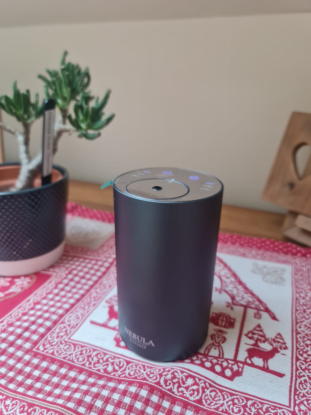 Customer photo review of Nebula Waterless Diffuser - Portable & Rechargeable