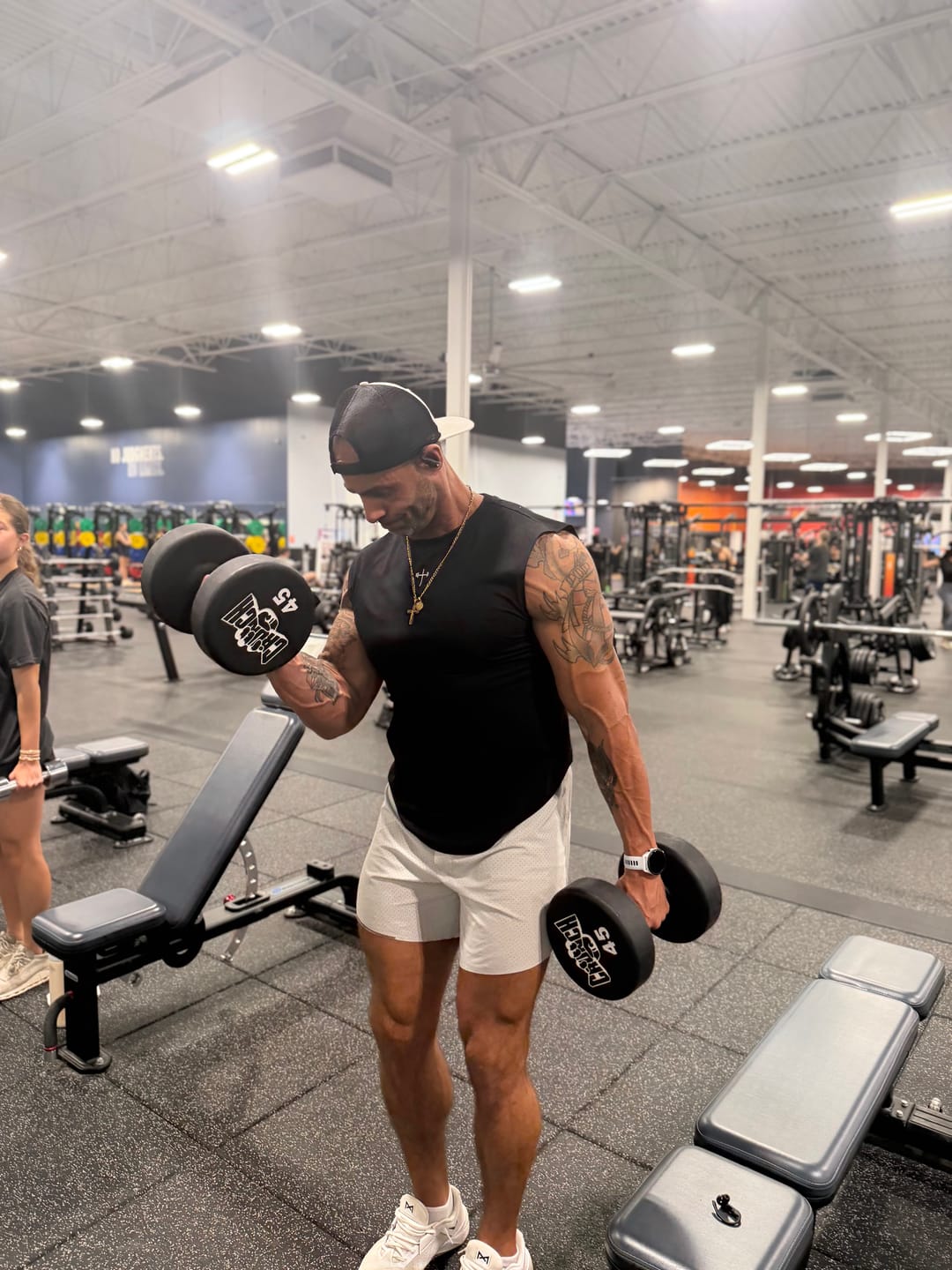 Customer photo review of Scripture Premium Sleeveless Tank