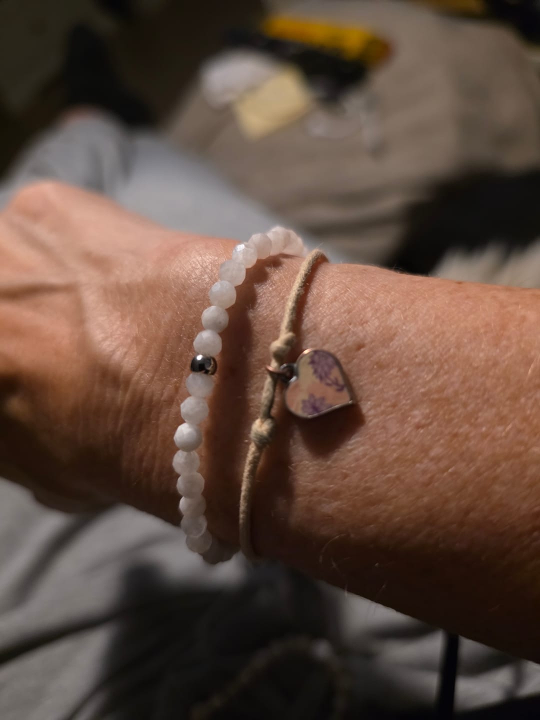 Customer photo review of Mondstein Intuitions Set - Halskette & Armband