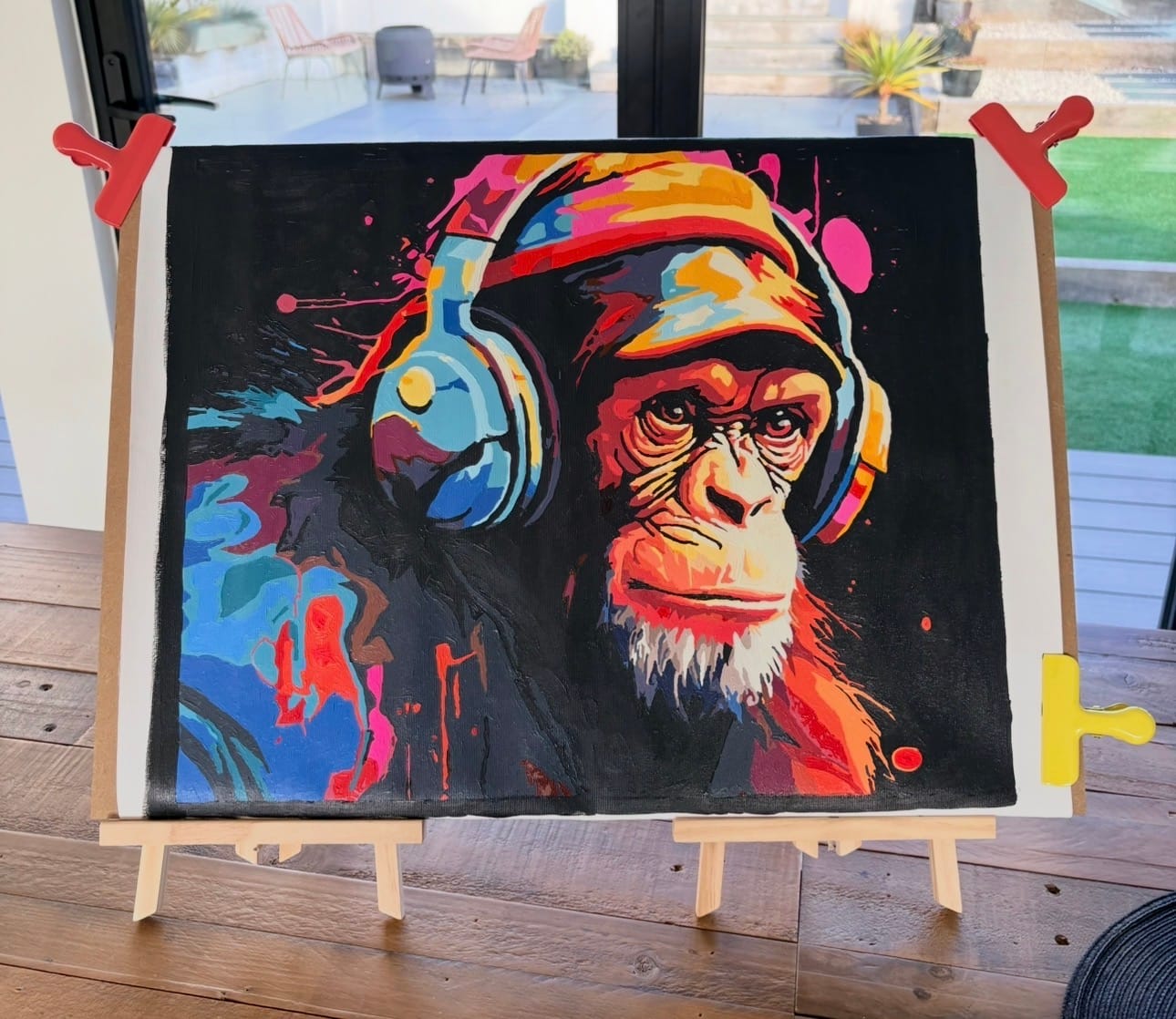 Customer photo review of Hip Hop Chimp
