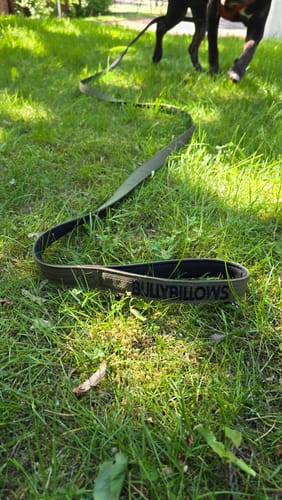 Customer photo review of 3m Swivel Combat Lead | Anti-Tangle & Secure Clip - Khaki