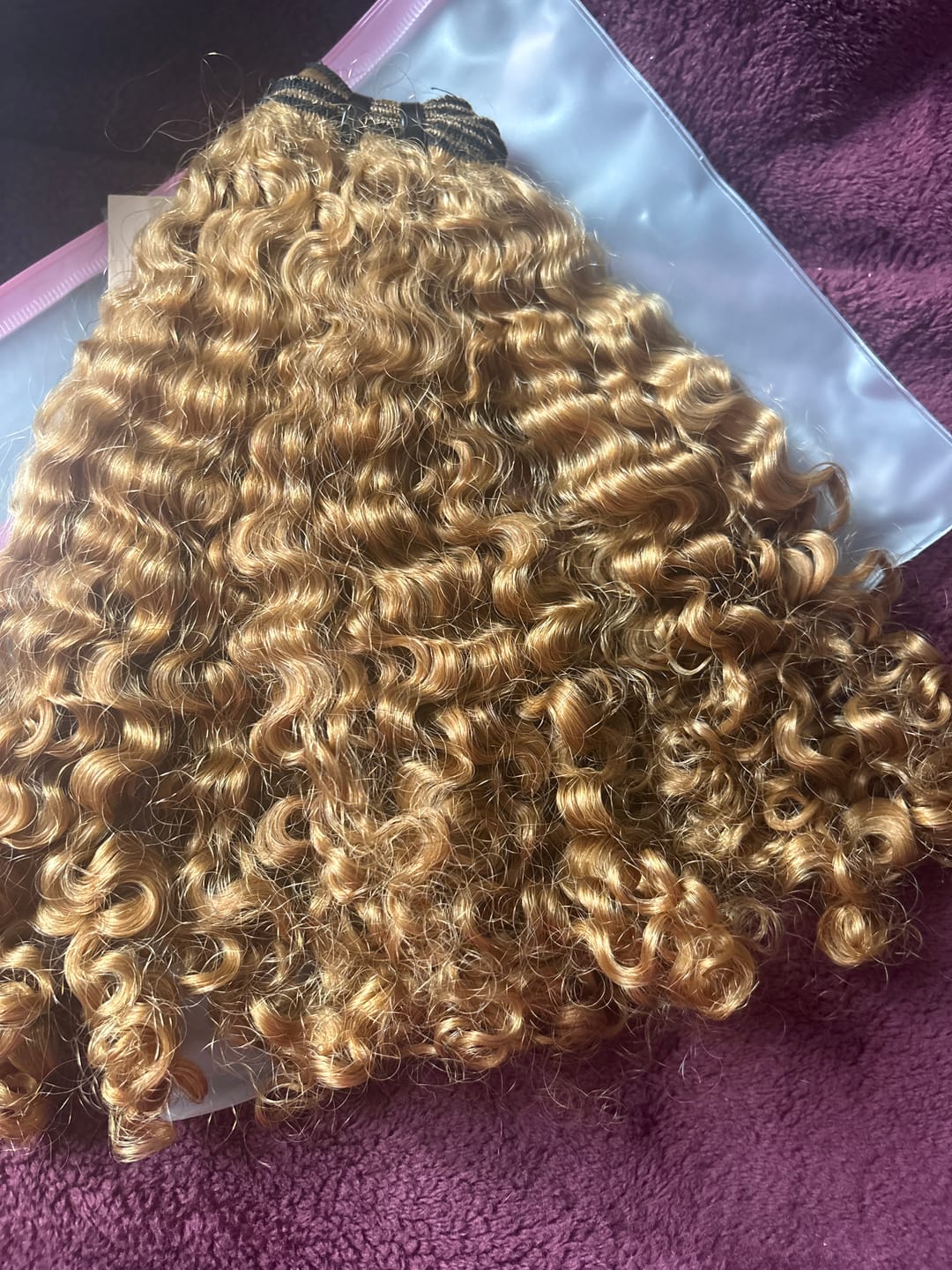 Customer photo review of Baby Curly Honey