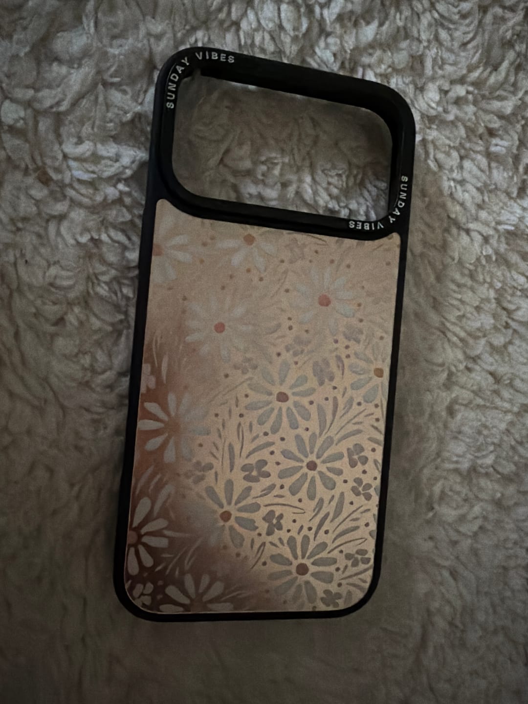Customer photo review of Meadow Shimmer iPhone Case