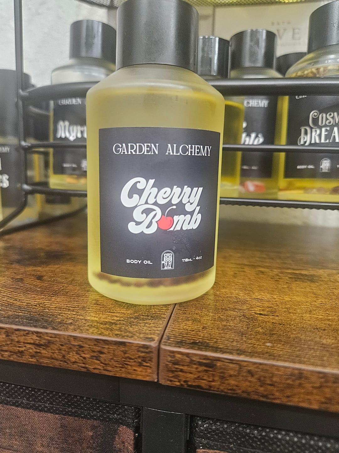 Customer photo review of CHERRY BOMB BODY OIL