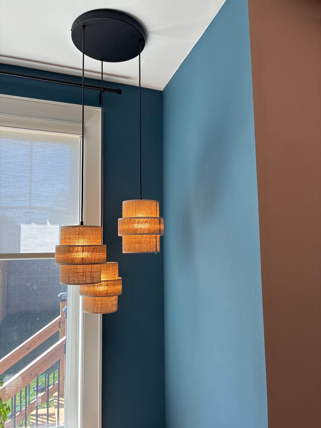 Customer photo review of CALISTO JUTE Natural Pendant Lamp 3