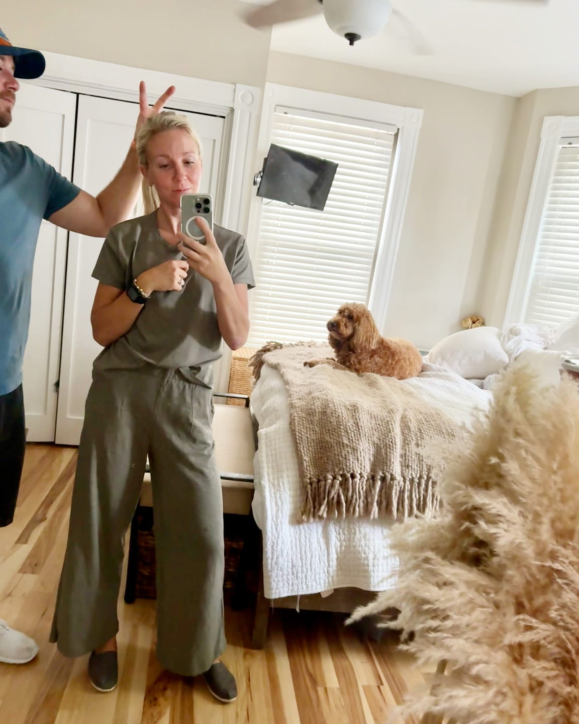 Customer photo review of Poppy Wide-Leg Pant