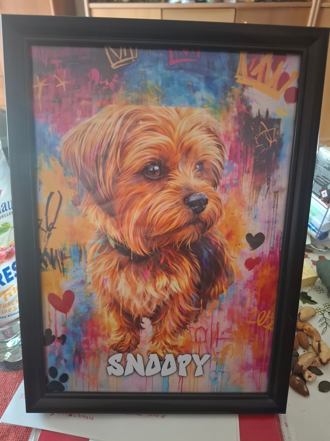 Customer photo review of Personalisiertes Poster - Graffiti
