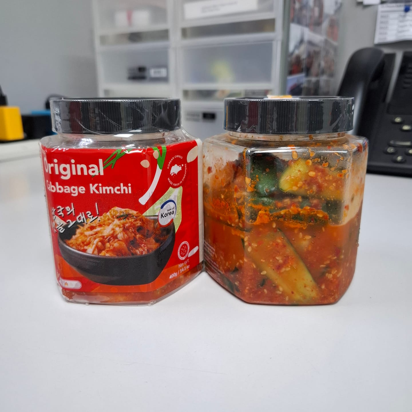 Customer photo review of JIN "Radish" Kimchi