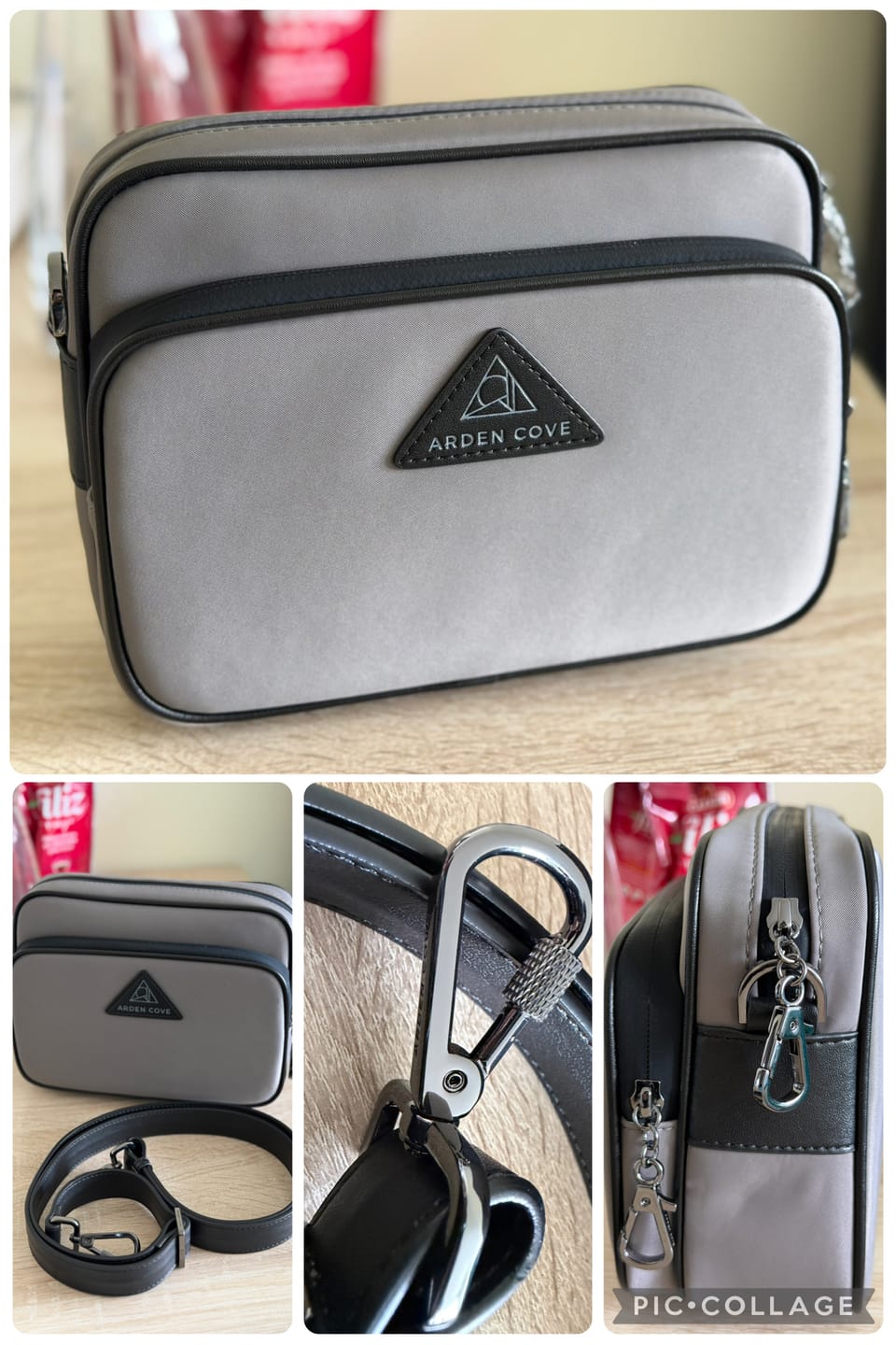 Customer photo review of Crissy Full Crossbody with Locking Clasps Strap