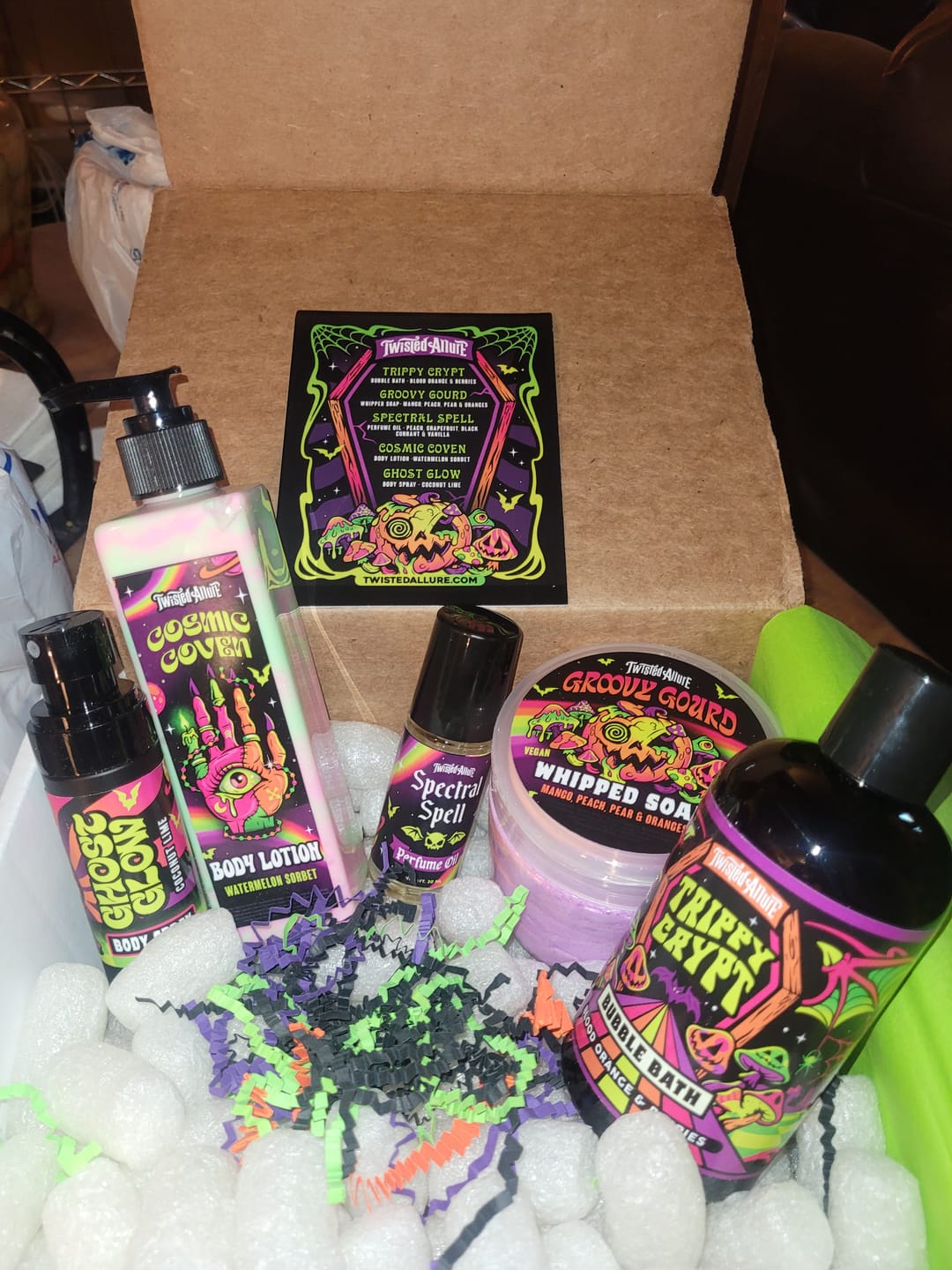 Customer photo review of Monthly Subscription Box