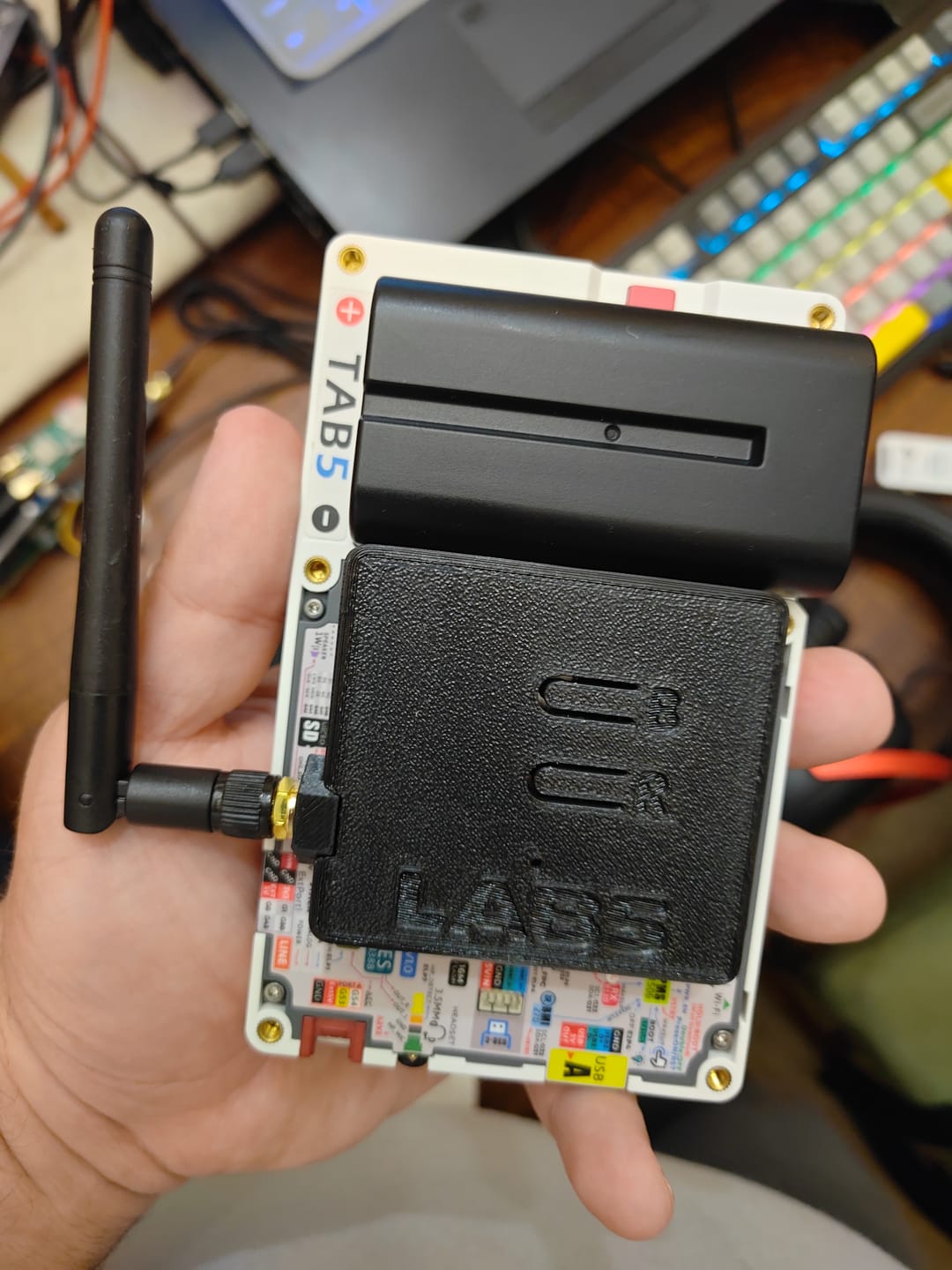 Customer photo review of MonsterC5 TAB5 Edition