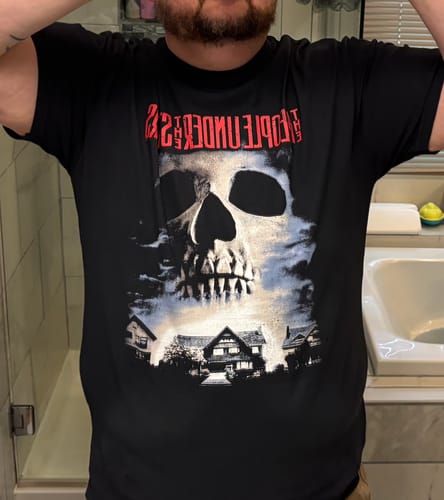 Customer photo review of The People Under the Stairs: Classic T-Shirt (Comfort Colors)
