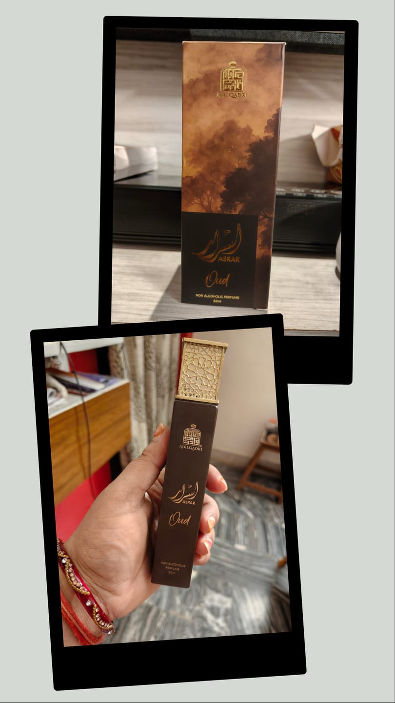 Customer photo review of Asrar Oud Non Alcoholic Perfume Spray 50ml