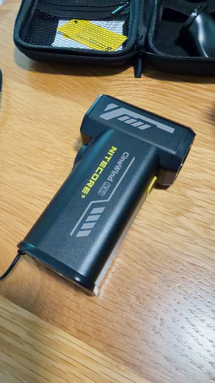 Customer photo review of CW20 - Handheld Turbo Fan (150km/h)
