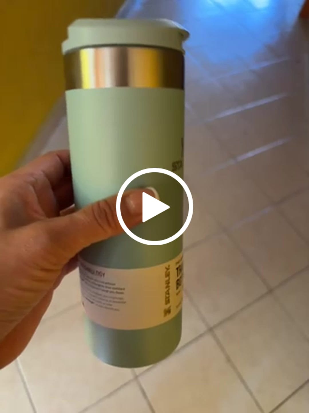Customer video review of Stanley Aerolight™ Transit Bottle | 473ML