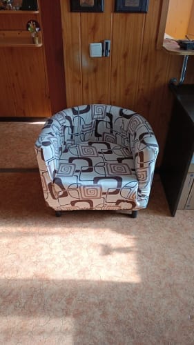 Customer photo review of Housse de fauteuil extensible - Julia