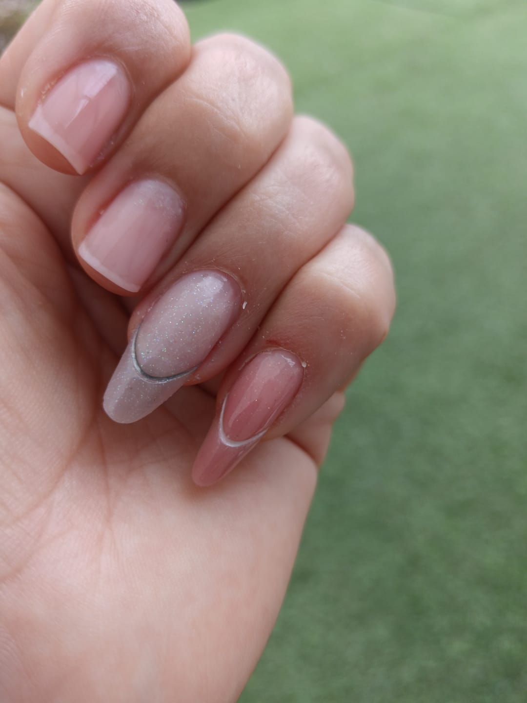 Customer photo review of Tipsuri Matte Inside Inner Arc Line Oval –Ultraflex
