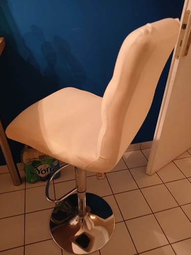 Customer photo review of Housse de chaise de bar imperméable - Léa