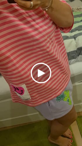 Customer video review of Streifen Shirt ETERNAL SMILE versch. Farben