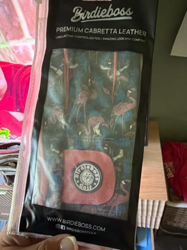 Customer photo review of Blue Flamingo Glove