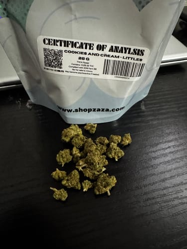 Customer photo review of Cookies and Cream - 28 Grams Littles - Hybrid