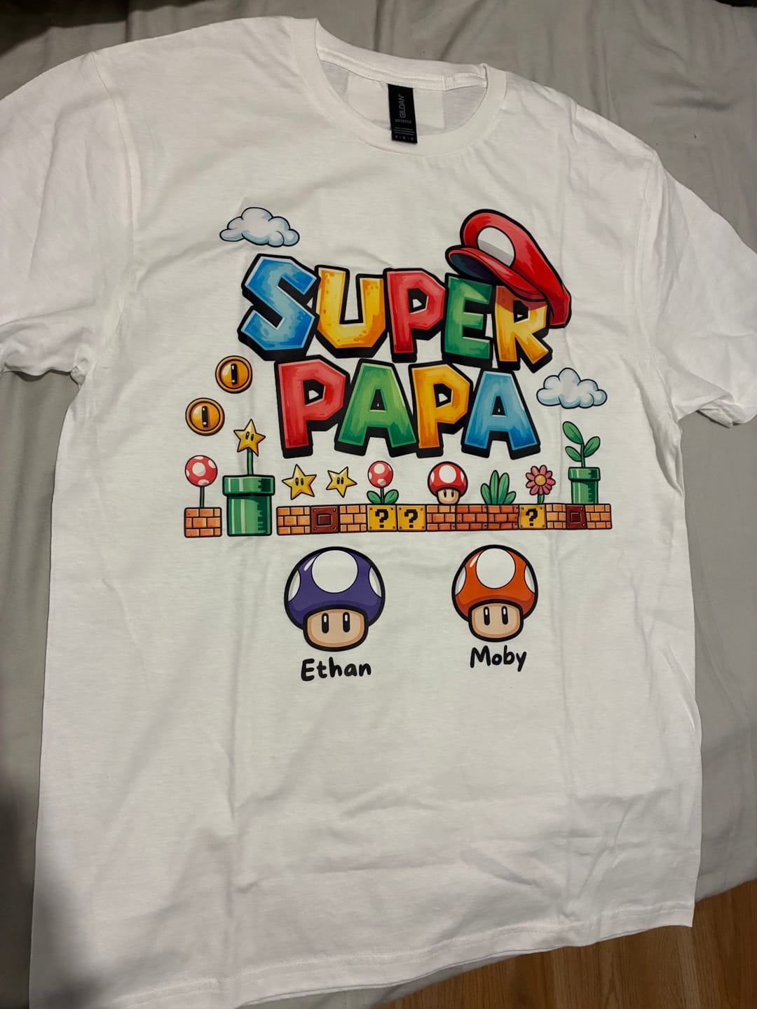 Customer photo review of Super Papa - fabriqué sur mesure