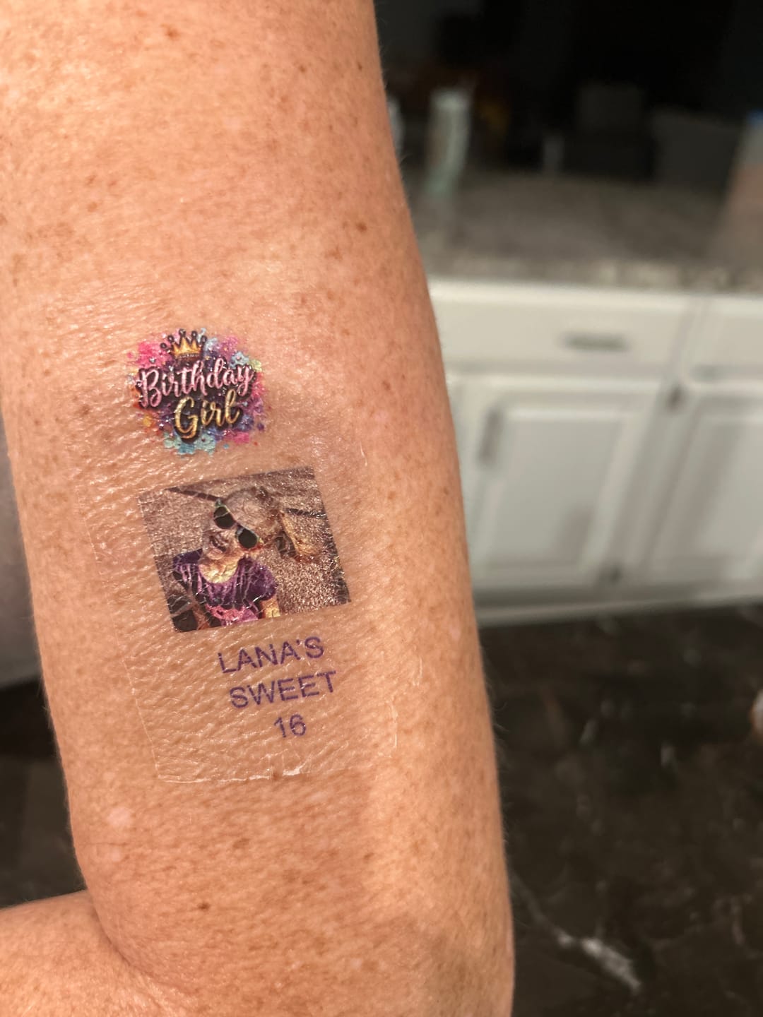 Customer photo review of Custom Design Tattoo - Studio