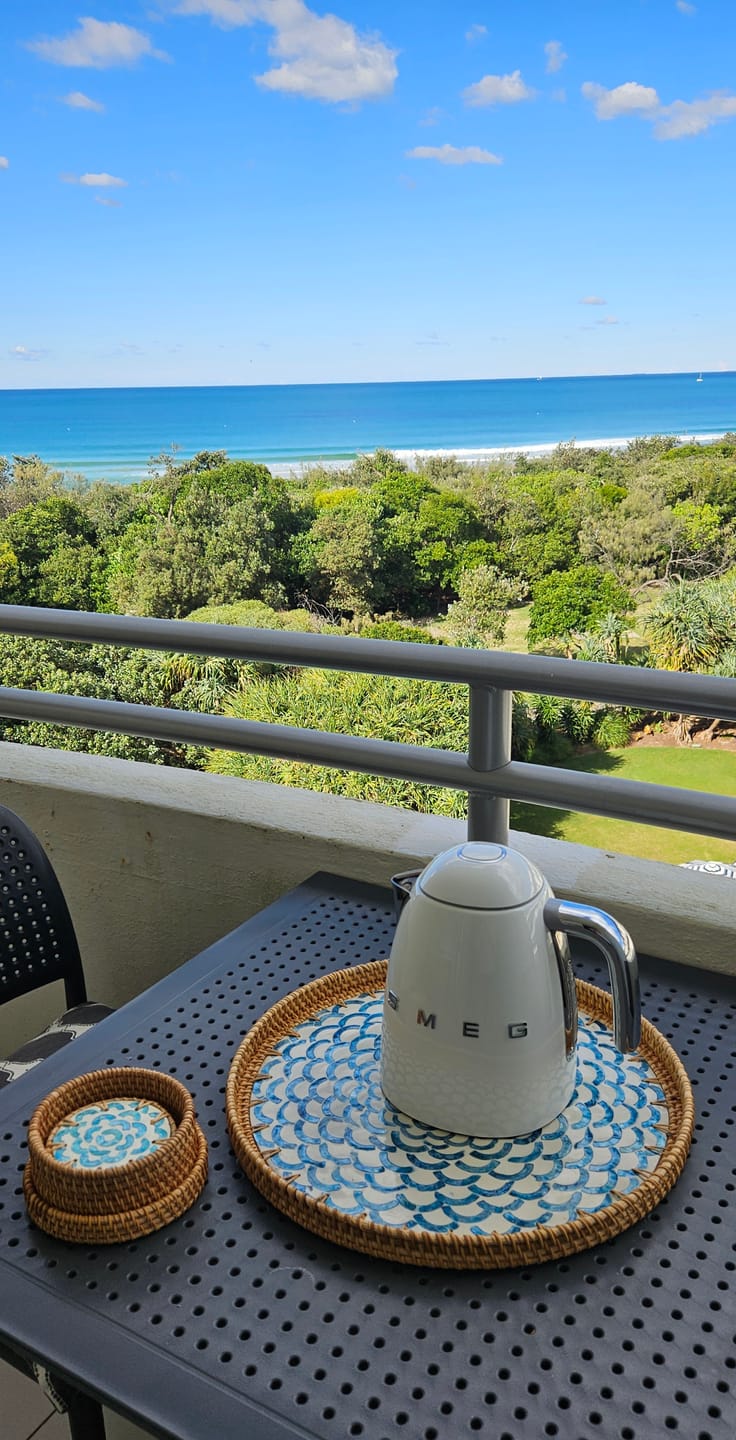 Customer photo review of Bloom Large Rattan Tray