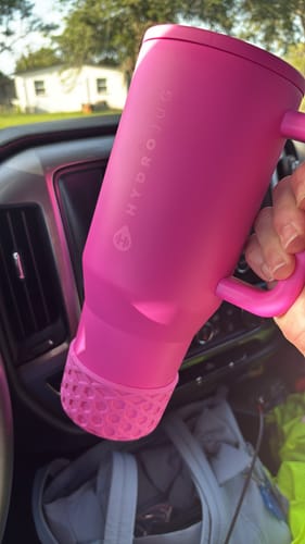 Customer photo review of Waffle Boots™ – WINTER PINK
