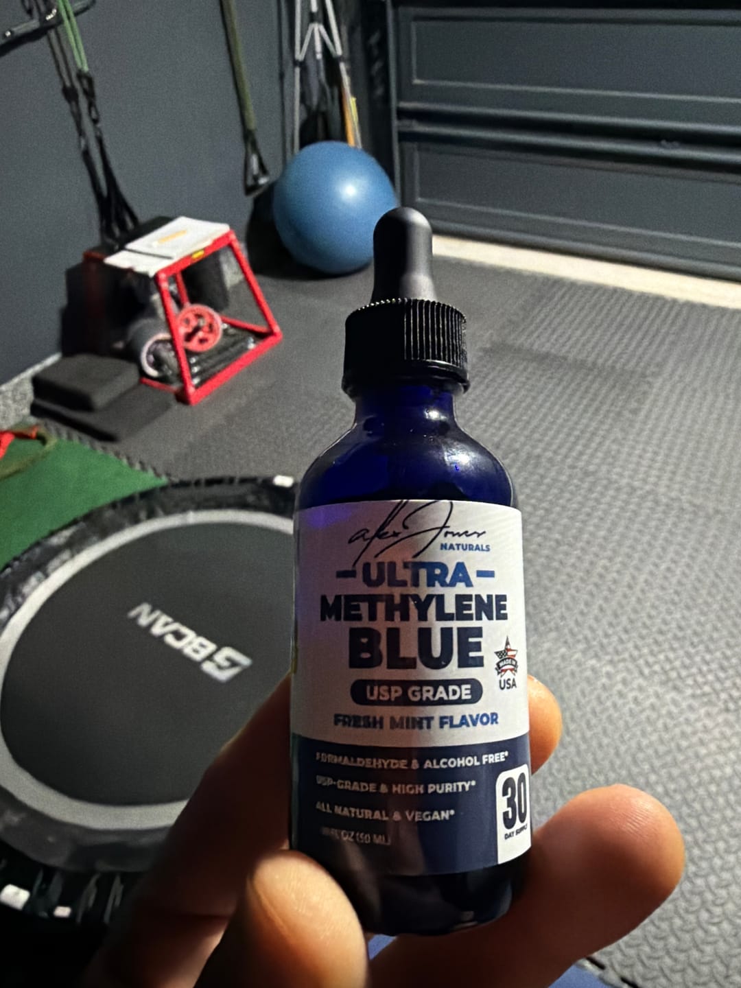 Customer photo review of 🎁 Ultra Methylene Blue - Fresh Mint Flavor (50mL) (30 Servings) (100% off)