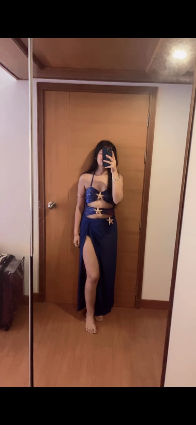 Customer photo review of Mavis Cutout Swimsuit With Skirt