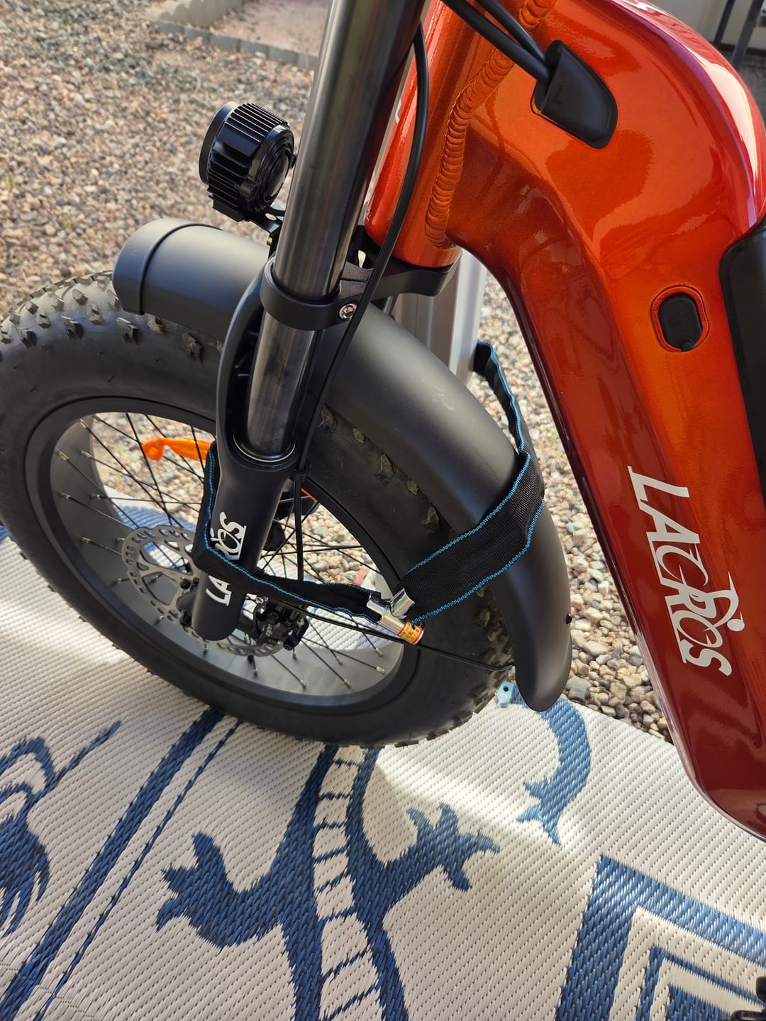 Customer photo review of Ebike Chain Lock