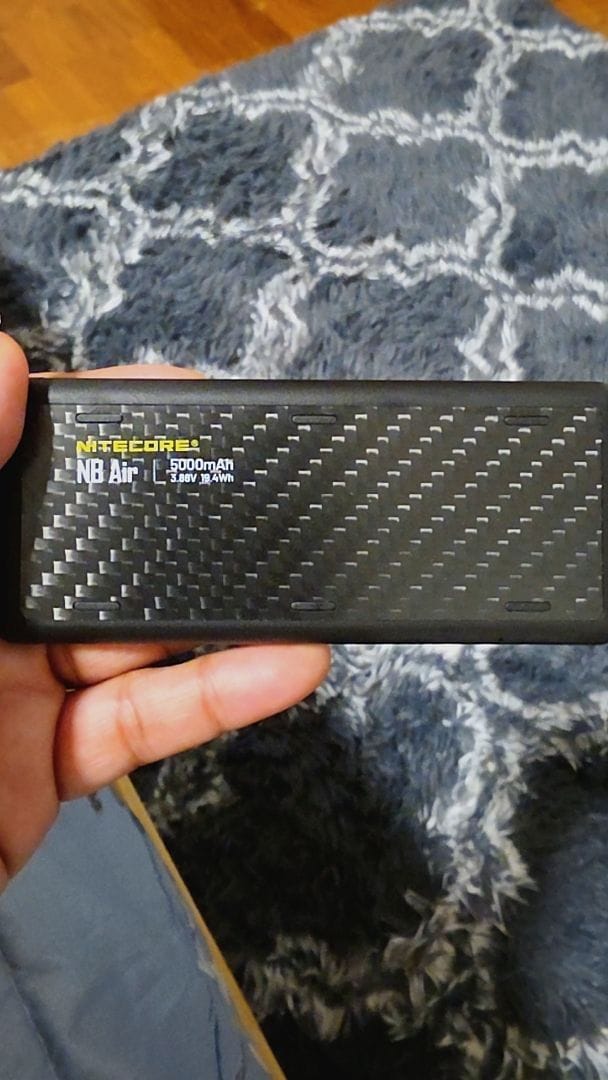 Customer photo review of NB Air (5,000mAh 2.4A 18W)
