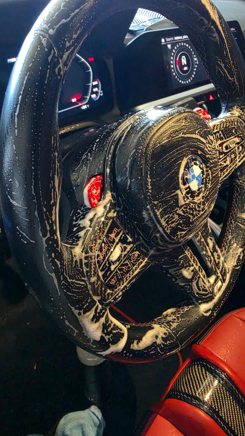 Customer photo review of BLACKLINE® RESET INTERIOR CLEANER & SCENT BOOSTER