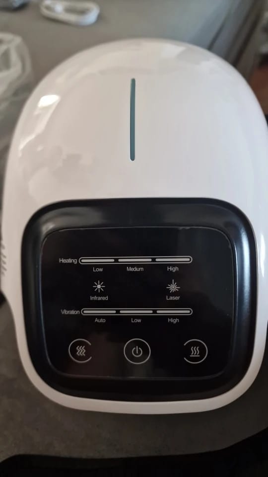 Customer photo review of Masajeador de Rodillas inteligente