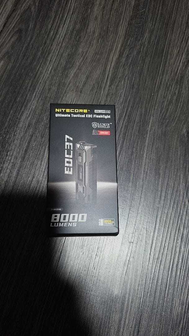 Customer photo review of EDC37 - 8000 lumens
