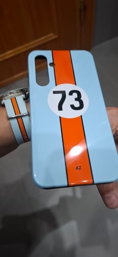 Customer photo review of 917K #20 Gulf 24h LM 1970 Livery - Individuelle Premium Hülle für Samsung
