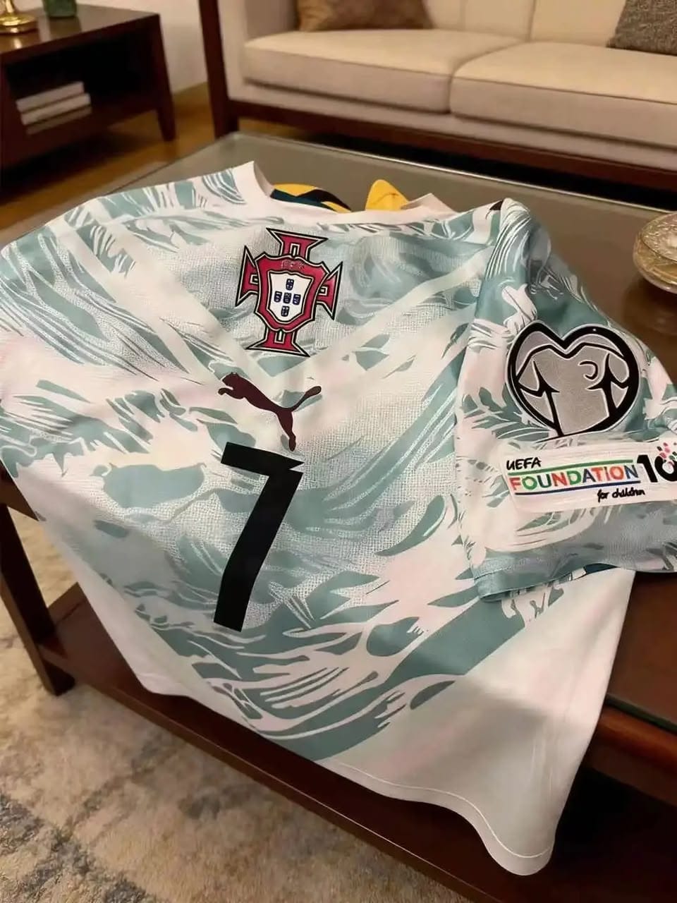 Customer photo review of MAGLIA MONDIALI PORTOGALLO AWAY 2026/27