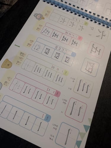 Customer photo review of 文字が消える!? まほうのドリル 漢字（１年生・２年生・３年生）