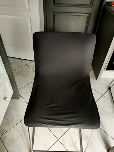 Customer photo review of Housse de chaise de bar imperméable - Léa