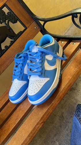 Customer photo review of Tenis Dunk Low University Blue Importado