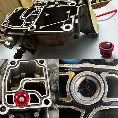 Customer photo review of Reinforced oil filter housing valve for BMW M50, M50TU, M52, M52TU, M52B28, M54, M56